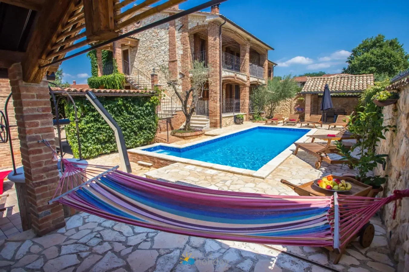 sunny heaven,porec,apartment,4 persons,aquacoloros,pool
